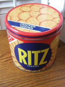Vintage Ritz Cracker Tin