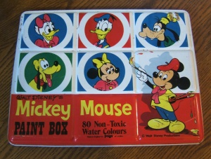 Vintage Disney Paint Box